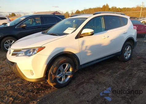 2013 Toyota Rav4 Xle из США, поврежденный, VIN 2T3RFREV1DW024999